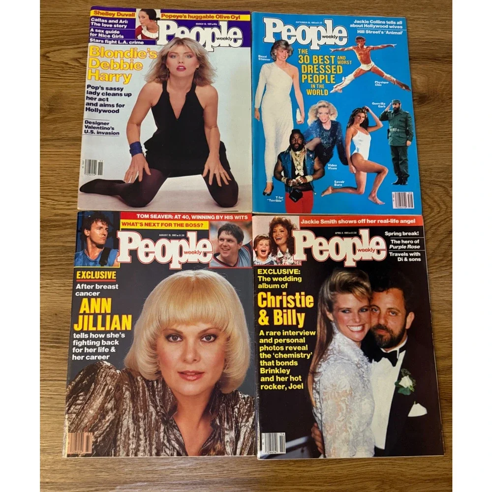 📰 Vintage People Weekly Magazine Lot OJ Simpson Tyson Madonna Meg Ryan 1981-99